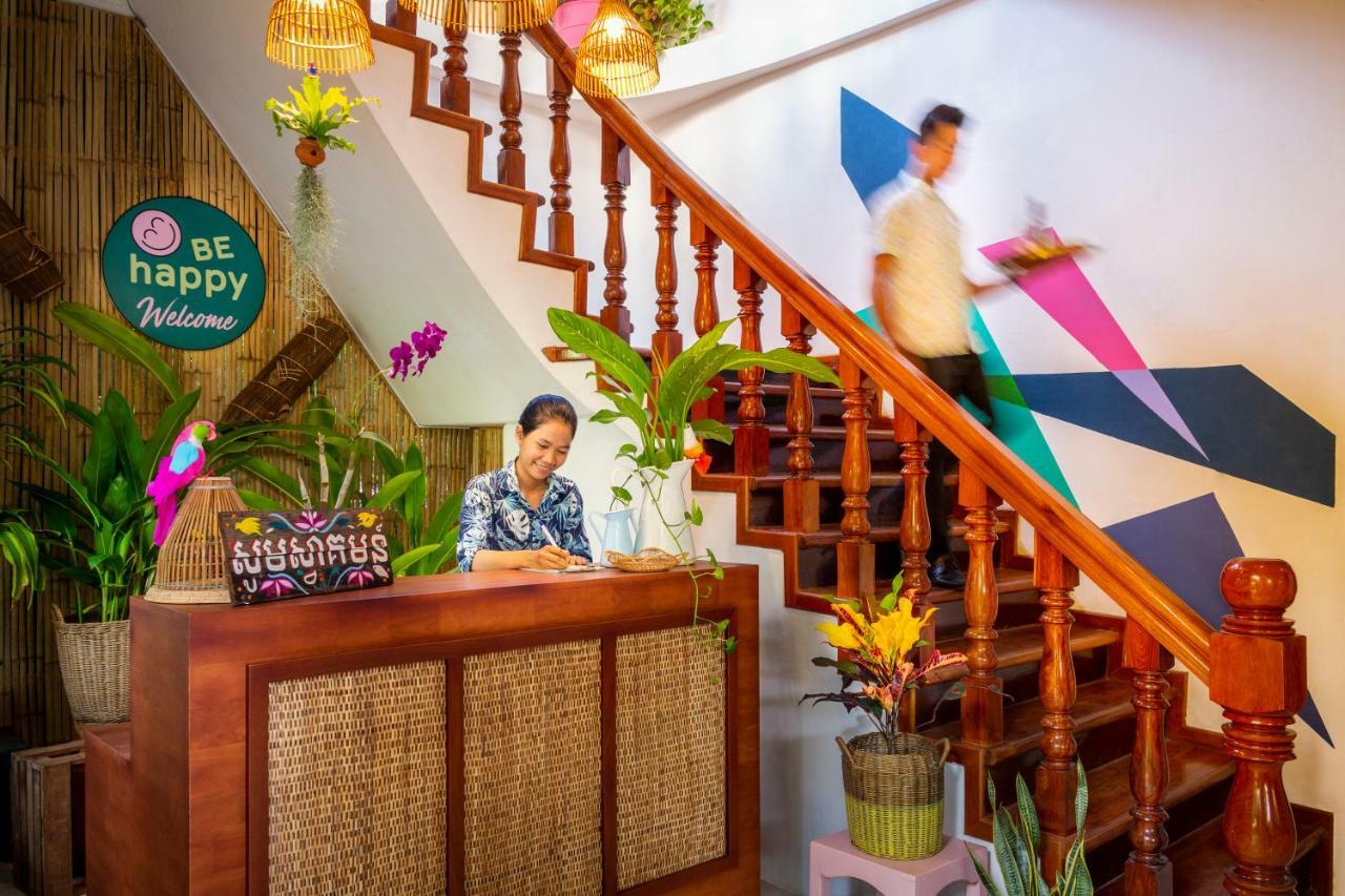 Be Happy Guesthouse Siem Reap Zewnętrze zdjęcie